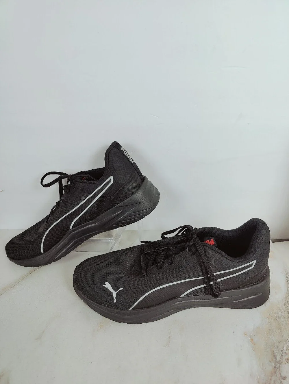 EUC Puma Men's Disperse Sneakers, Black, Sz 12